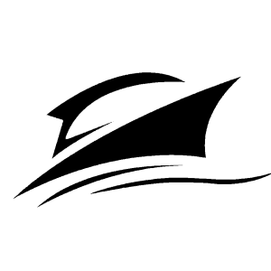 negro logo minimalista